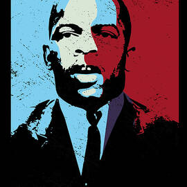  Congressman John Lewis Never ever be afraid  by Toms Tee Store