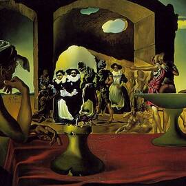 Dali.slave Market With The Disappearing Bust Of Voltaire by World Art Collective