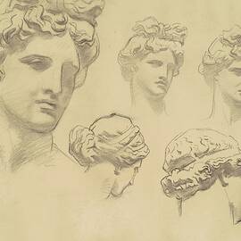 Studies for Apollo and the Muses by John Singer Sargent