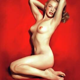 Marilyn Monroe, Hollywood Legend by Esoterica Art Agency