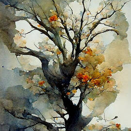 Late autumn by Sabantha