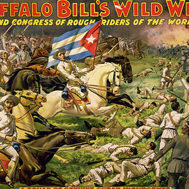 A squad of genuine Cuban insurgents by Buffalo Bill's Wild West Show Poster