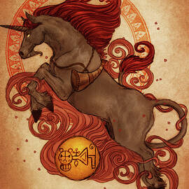 Demons of Goetia- Amdusias by Cambion Art