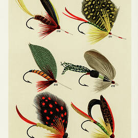 Bass Fishing Flies II from Favorite Flies and Their Histories by Mary Orvis Marbury