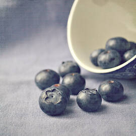Bowl of Blueberries by Lyn Randle