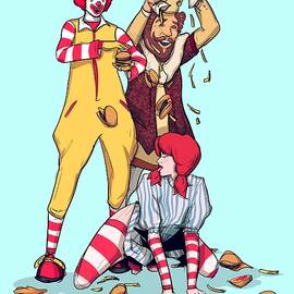 Burgers and Fries by Ludwig Van Bacon