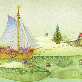 Christmas for the Whales  by Kestutis Kasparavicius