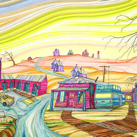 Cottonwood Holiday Court by Scott Kirby