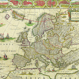 Europe by Willem Blaeu