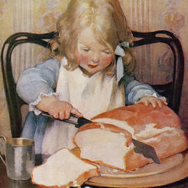 Fresh Bread by Jessie Willcox Smith