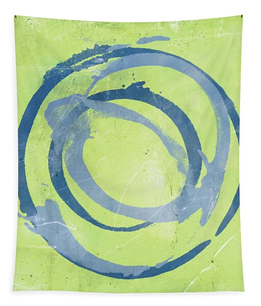 Green Blue Tapestry