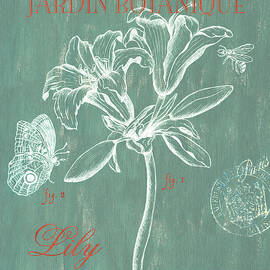 Jardin Botanique Aqua by Debbie DeWitt