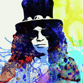 Legendary Slash Watercolor I by Naxart Studio