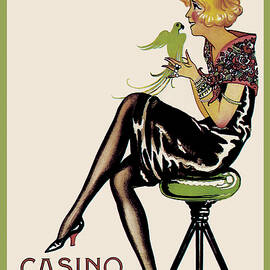 Mistinguett - Casino de Paris, 1922 by Charles Gesmar