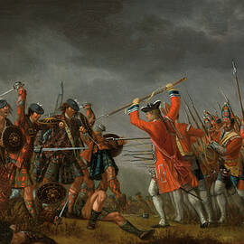 Morier David  The Battle Of Culloden 1746 by Artistic Rifki