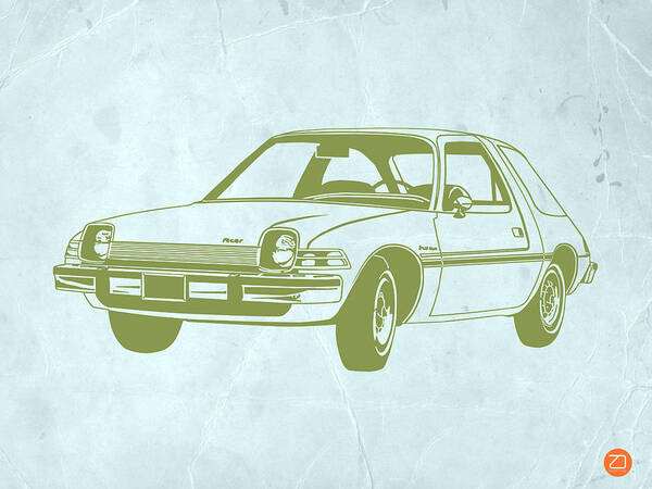 Wall Art - Drawing - My Favorite Car  by Naxart Studio