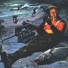 Outdoor Life Magazine Cover June 1956 by Outdoor Life