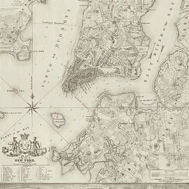 Plan of the City of New York, copied from the Ratzer Map 1767 by New York Common Council