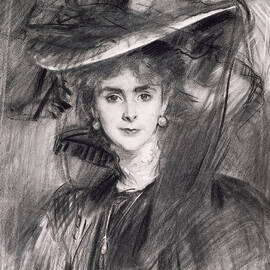 Portrait of the Baroness de Meyer by John Singer Sargent
