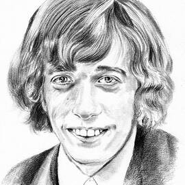 Robin Gibb drawing by Suzann Sines