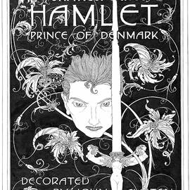 Shakespeare Hamlet illustrations by John Austen - Book cover by John Archibald Austen