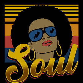 Soul Music Retro Design 70s by Manuel Schmucker