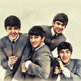 The Beatles, Music Legends by Esoterica Art Agency