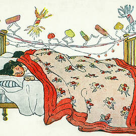 The children were nestled all snug in their beds by Jessie Wilcox Smith