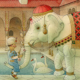 The White Elephant 07 by Kestutis Kasparavicius