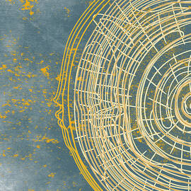 Tree Rings No.1 by Sunny Art Prints