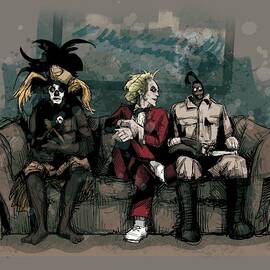 Waiting Room by Ludwig Van Bacon