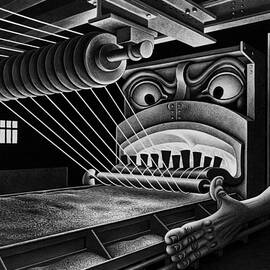 Wire Hell Fire by Boris Artzybasheff